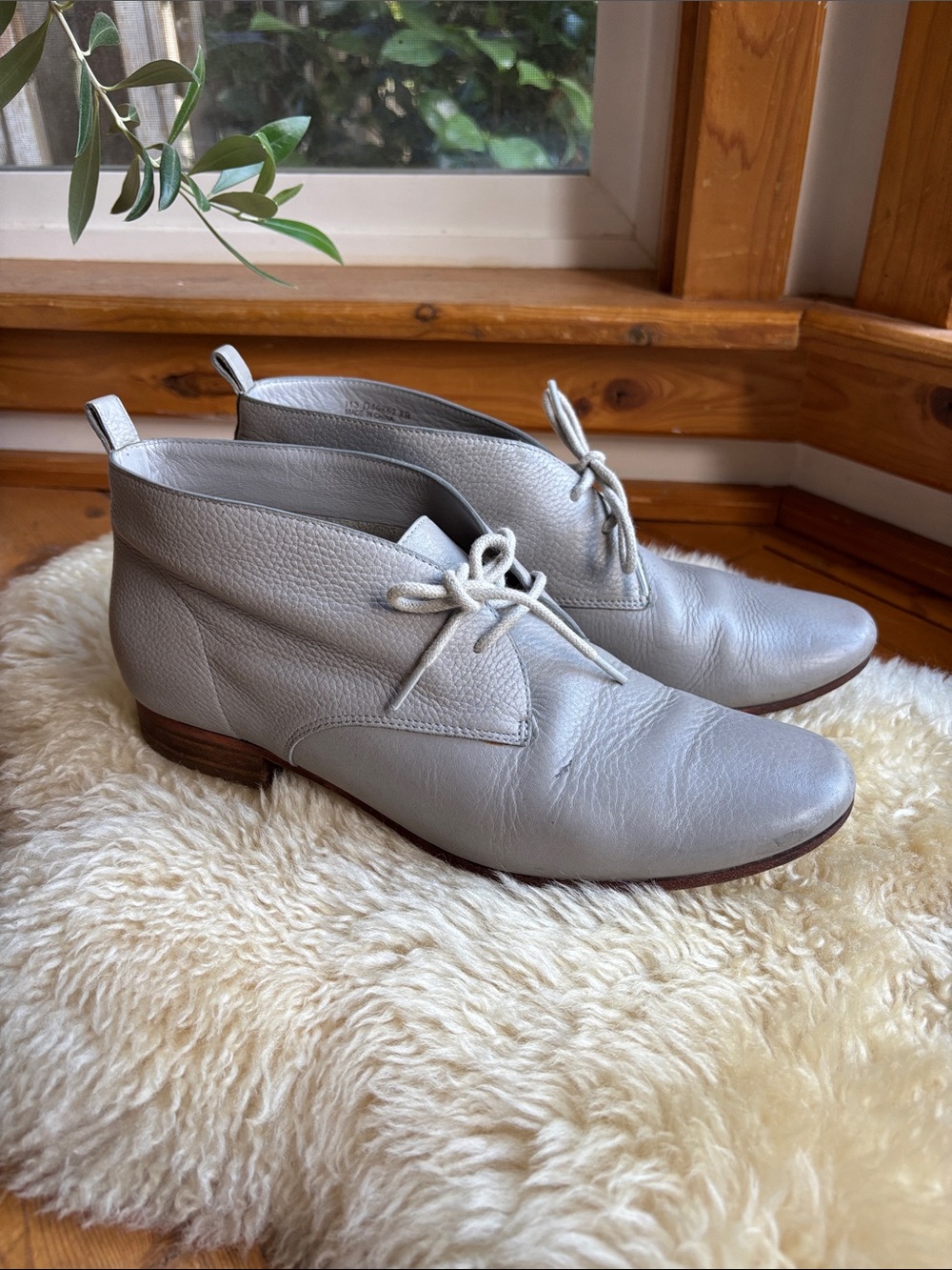 Minimalist Leather Booties